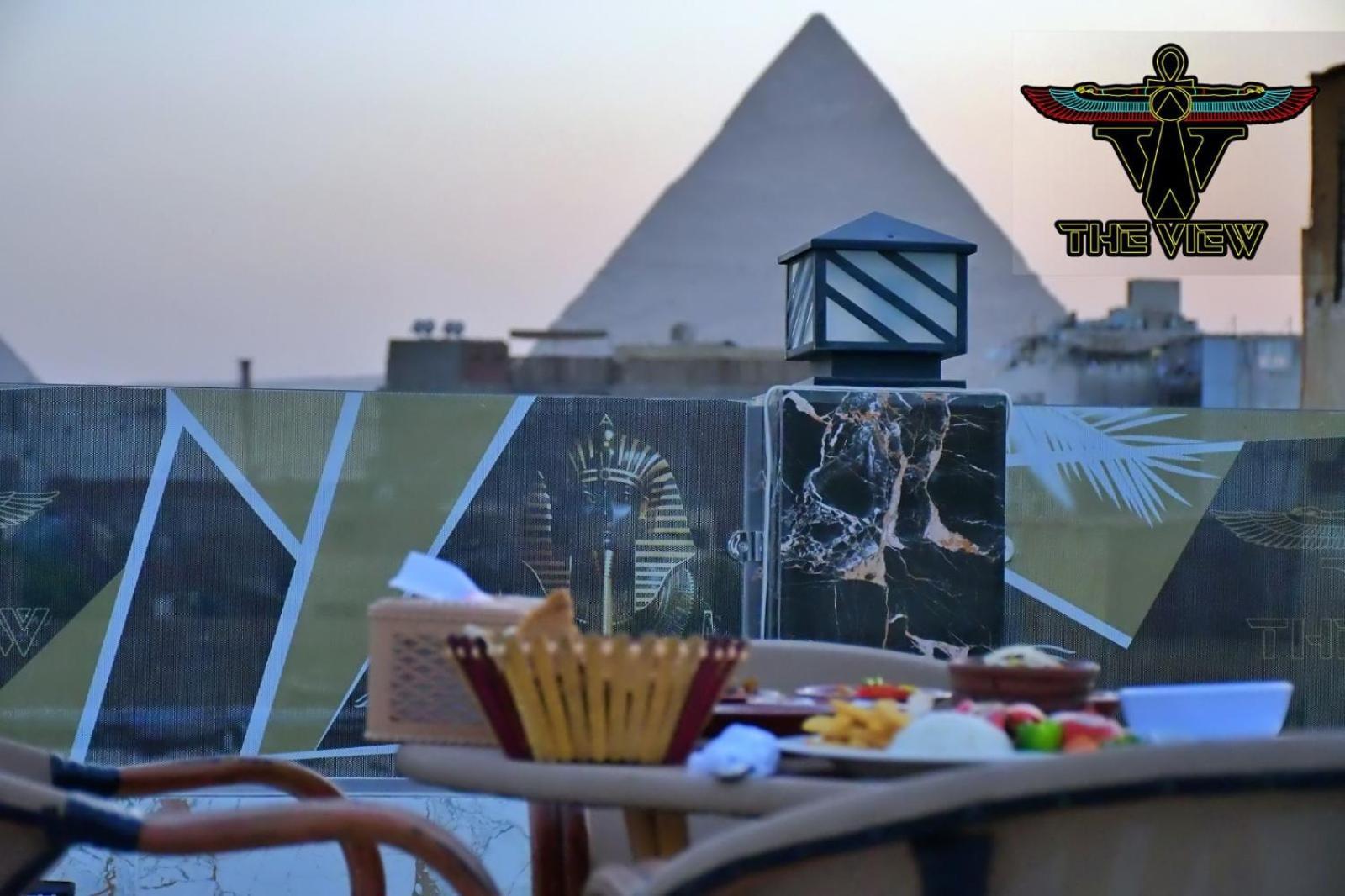 The View Pyramids Hotel Kafret el-Gabal Esterno foto