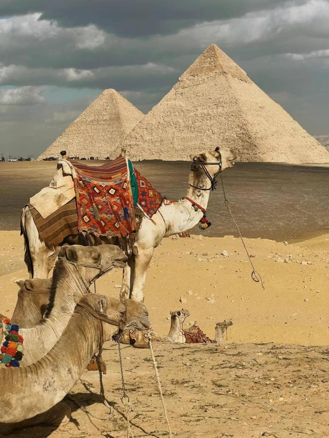 The View Pyramids Hotel Kafret el-Gabal Esterno foto